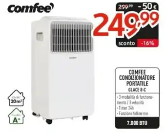 Elettrosintesi COMFEE CONDIZIONATORE PORTATILE GLACE 8-C offerta