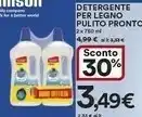 Coop Pronto Detergente Per Legno Pulito offerta