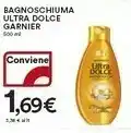 Coop Garnier Bagnoschiuma Ultra Dolce offerta