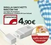 Coop Macom Sigilla Sacchetti offerta