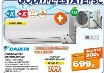 Daikin Condizionatore ATXP25MARXPMKIT