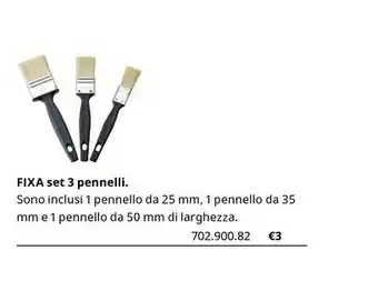 IKEA Pennelli offerta