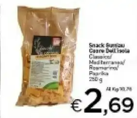 Crai Cuore dell'isola Snack Classico offerta