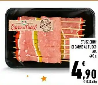 Conad Aia AIA - Carne al Fuoco Stuzzichini Teneri Arrosticini di Suino Italiano 400 g(ml) offerta