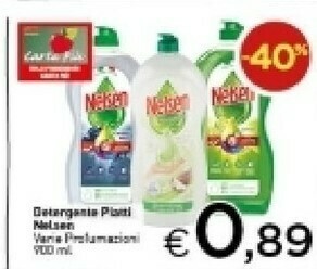Crai Nelsen Detergente Piatti offerta
