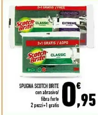 Conad Scootch Brite Spugna offerta