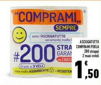 Conad Comprami Sempre Asciugatutto offerta
