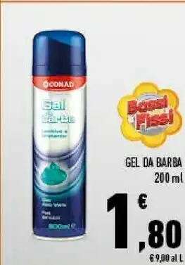 Conad Conad Gel Da Barba offerta