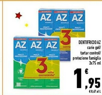 Conad Az Dentifricio offerta