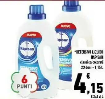 Conad Napisan Detersivo Liquido Classico 23 Lavaggi offerta