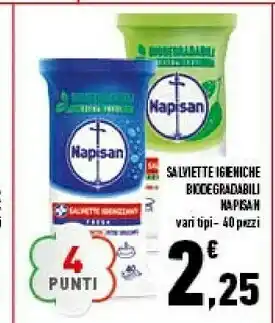 Conad Napisan Salviette Igieniche offerta
