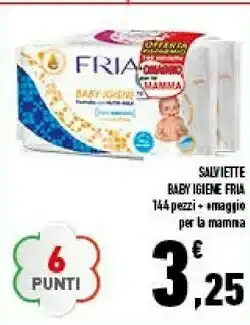 Conad Fria Salviette Baby Igiene offerta