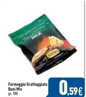 C+C Italmarket Boni Mix Formaggio Grattuggiato 100g offerta