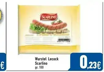 C+C Italmarket Scarlino Wurstel Lecock 100 G(ml) offerta