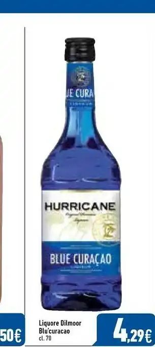 C+C Italmarket Dilmoor Liquore Blue Curacao offerta