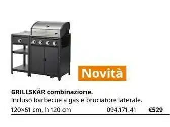 Barbecue a gas