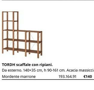 IKEA Scaffali offerta