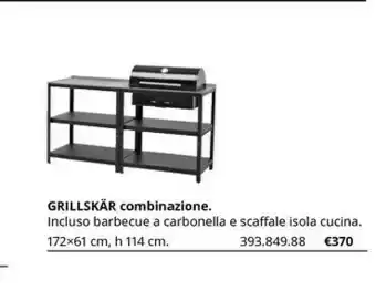 IKEA Barbecue a carbonella offerta
