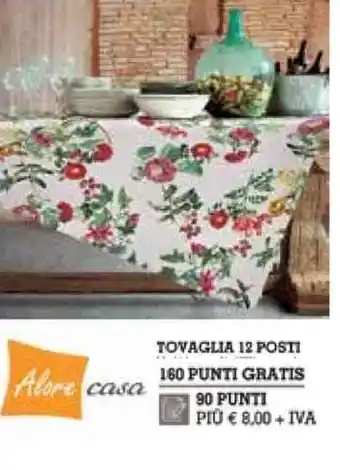 C+C Italmarket Alore casa Tovaglia 12 Posti offerta