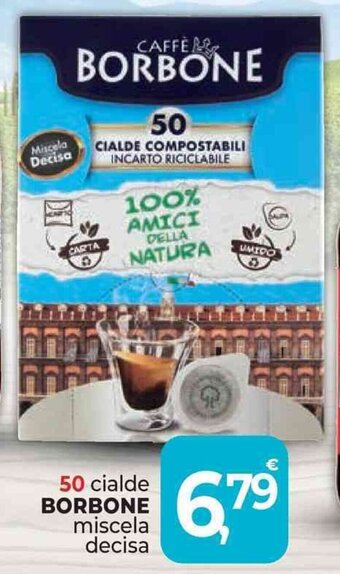 50 cialde BORBONE miscela decisa