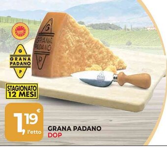 Supermercati Dok GRANA PADANO DOP offerta