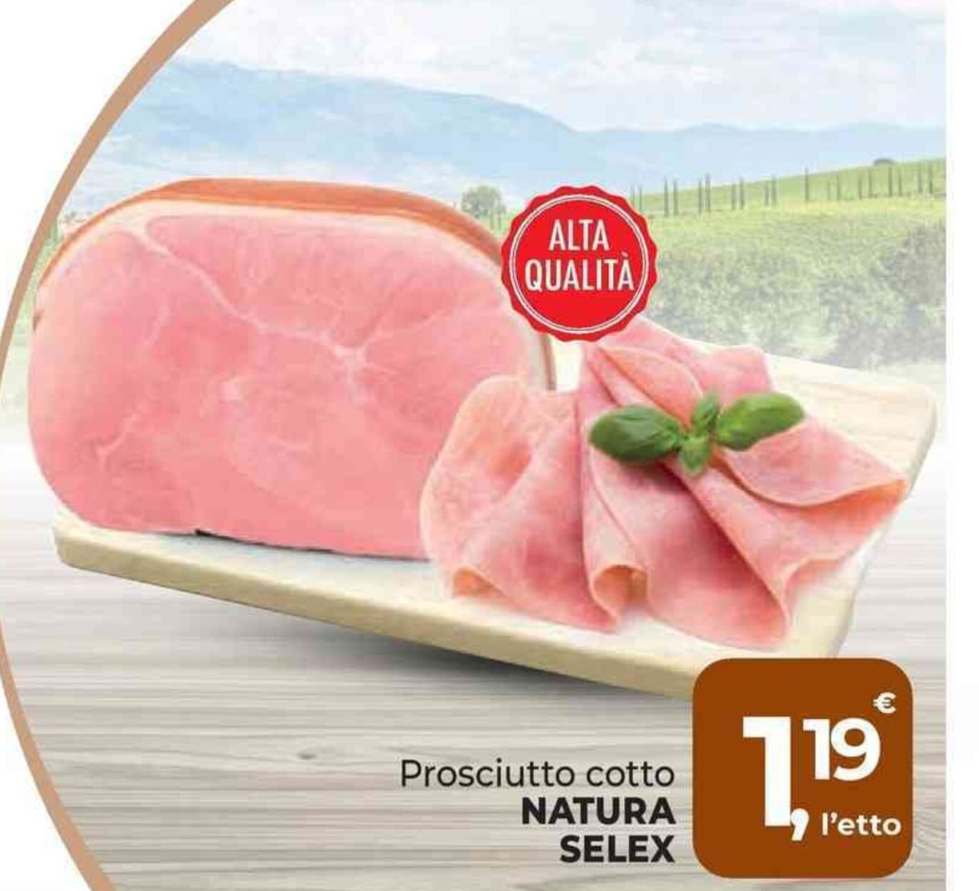 Prosciutto cotto NATURA SELEX offerta di Supermercati Dok