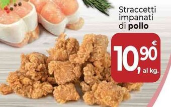 Supermercati Dok Straccetti impanati di pollo offerta