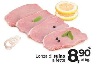 Supermercati Dok Lonza di suino a fette offerta