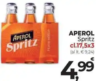 Supermercati Dok APEROL Spritz cl.17,5x3 offerta