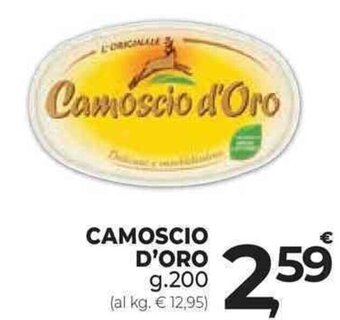 Supermercati Dok CAMOSCIO D'ORO g.200 offerta