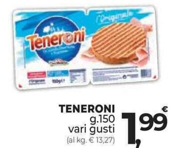 Supermercati Dok TENERONI g.150 vari gusti offerta