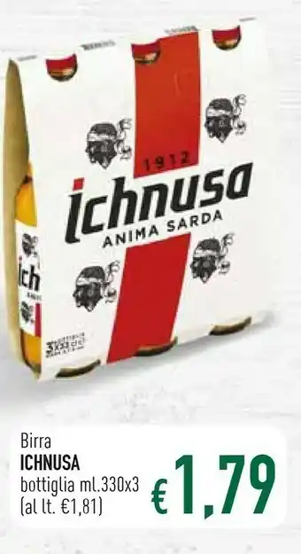 Famila Ichnusa Birra Anima Sarda 330 G(ml) offerta