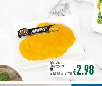 Famila Aia Spinacine Grancroccanti 300 G(ml) offerta