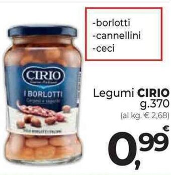 Supermercati Dok Legumi CIRIO offerta