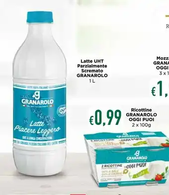Famila Granarolo Piacere Leggero Latte UHT Parzialmente Scremato 1000 G(ml) offerta