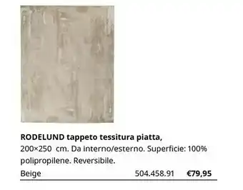 IKEA Tappeti offerta