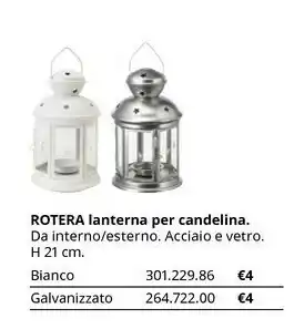IKEA Lanterna offerta
