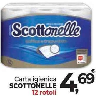 Supermercati Dok Carta igienica SCOTTONELLE 12 rotoli offerta