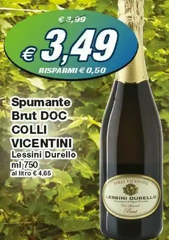 Colli Vicentini Spumante Brut Doc