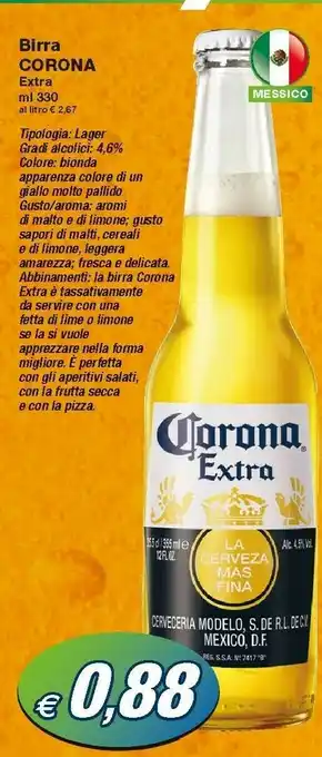Prix Quality Corona Extra Birra offerta