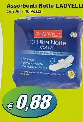 Prix Quality Ladyelle Assorbenti Notte offerta