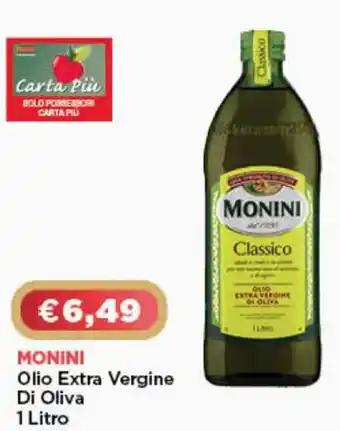 Crai MONINI Olio Extra Vergine Di Oliva 1 Litro offerta