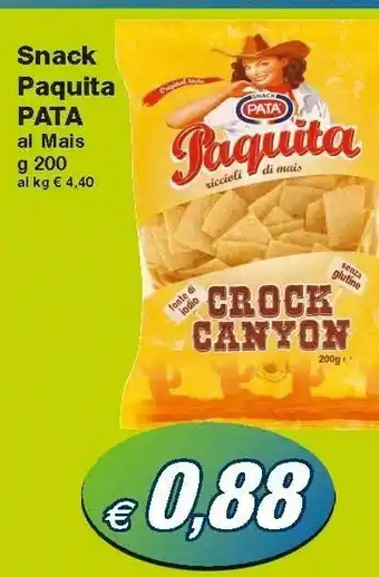 Prix Quality Snack pata Paquita offerta