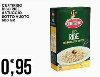 CURTIRISO RISO RIBE ASTUCCIO SOTTO VUOTO 500 GR