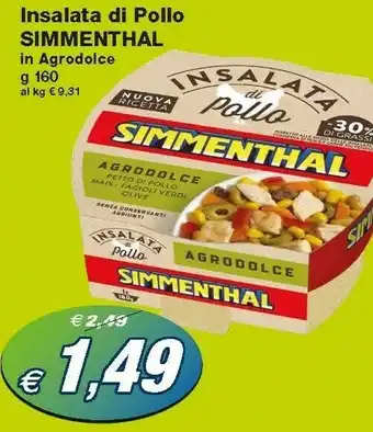 Prix Quality Simmenthal Insalata Di Pollo offerta