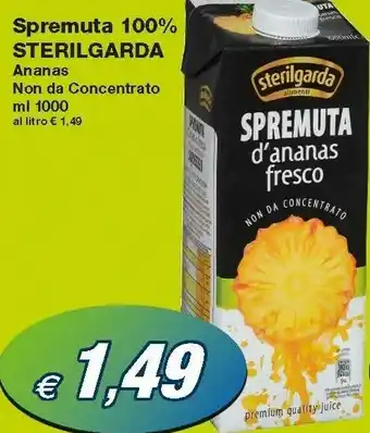 Prix Quality Sterilgarda Spremuta 100% offerta