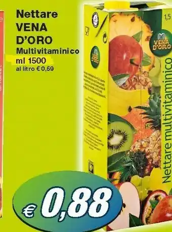 Prix Quality Vena d' oro Vena D'Oro - Nettare Multivitaminico 1500 G(ml) offerta