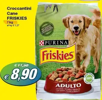 Prix Quality Friskies Croccantini Cane offerta