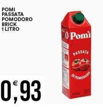 POMI PASSATA POMODORO BRICK 1 LITRO