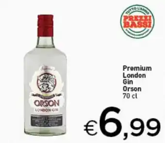Premium London Gin Orson 70 cl